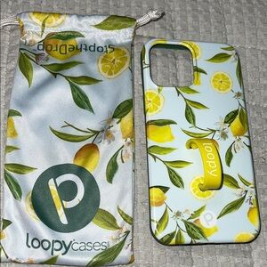 Loopy Case Yellow and Green with lemons!